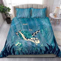 World Sea Turtle Day Polynesia Bedding Set Go With The Flow