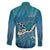 World Sea Turtle Day Polynesia Family Matching Mermaid Dress and Hawaiian Shirt Go With The Flow