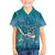 World Sea Turtle Day Polynesia Family Matching Short Sleeve Bodycon Dress and Hawaiian Shirt Go With The Flow