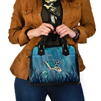 World Sea Turtle Day Polynesia Shoulder Handbag Go With The Flow