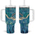 World Sea Turtle Day Polynesia Tumbler With Handle Go With The Flow