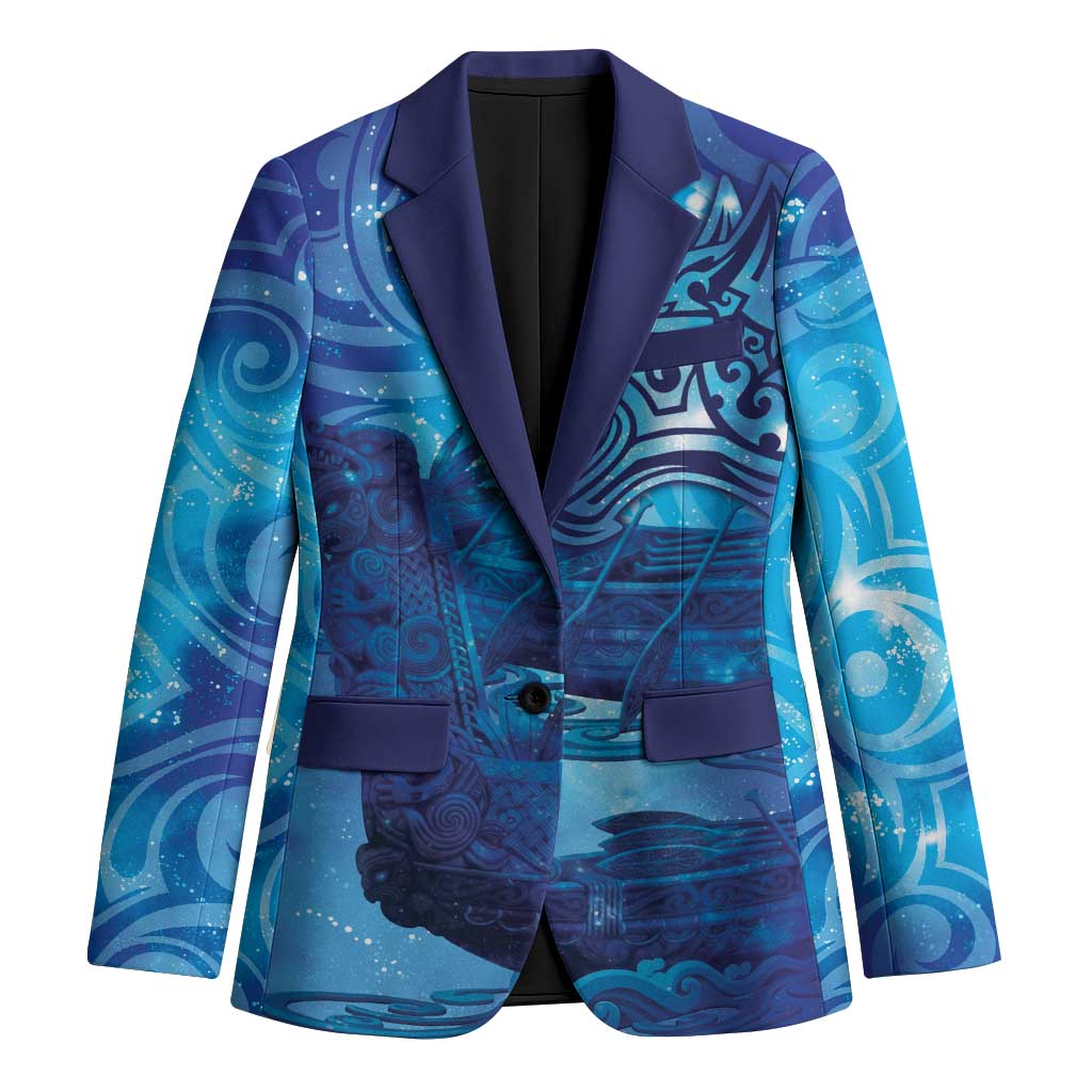 Kuri New Zealand Matariki Blazer Aotearoa Dog Waka Maori New Year Galaxy Vibes