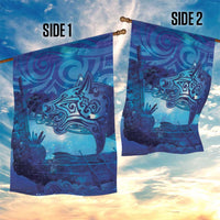 Kuri New Zealand Matariki Garden Flag Aotearoa Dog Waka Maori New Year Galaxy Vibes LT14 - Polynesian Pride