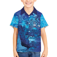 Kuri New Zealand Matariki Hawaiian Shirt Aotearoa Dog Waka Maori New Year Galaxy Vibes LT14 - Polynesian Pride