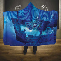 Kuri New Zealand Matariki Hooded Blanket Aotearoa Dog Waka Maori New Year Galaxy Vibes LT14 - Polynesian Pride