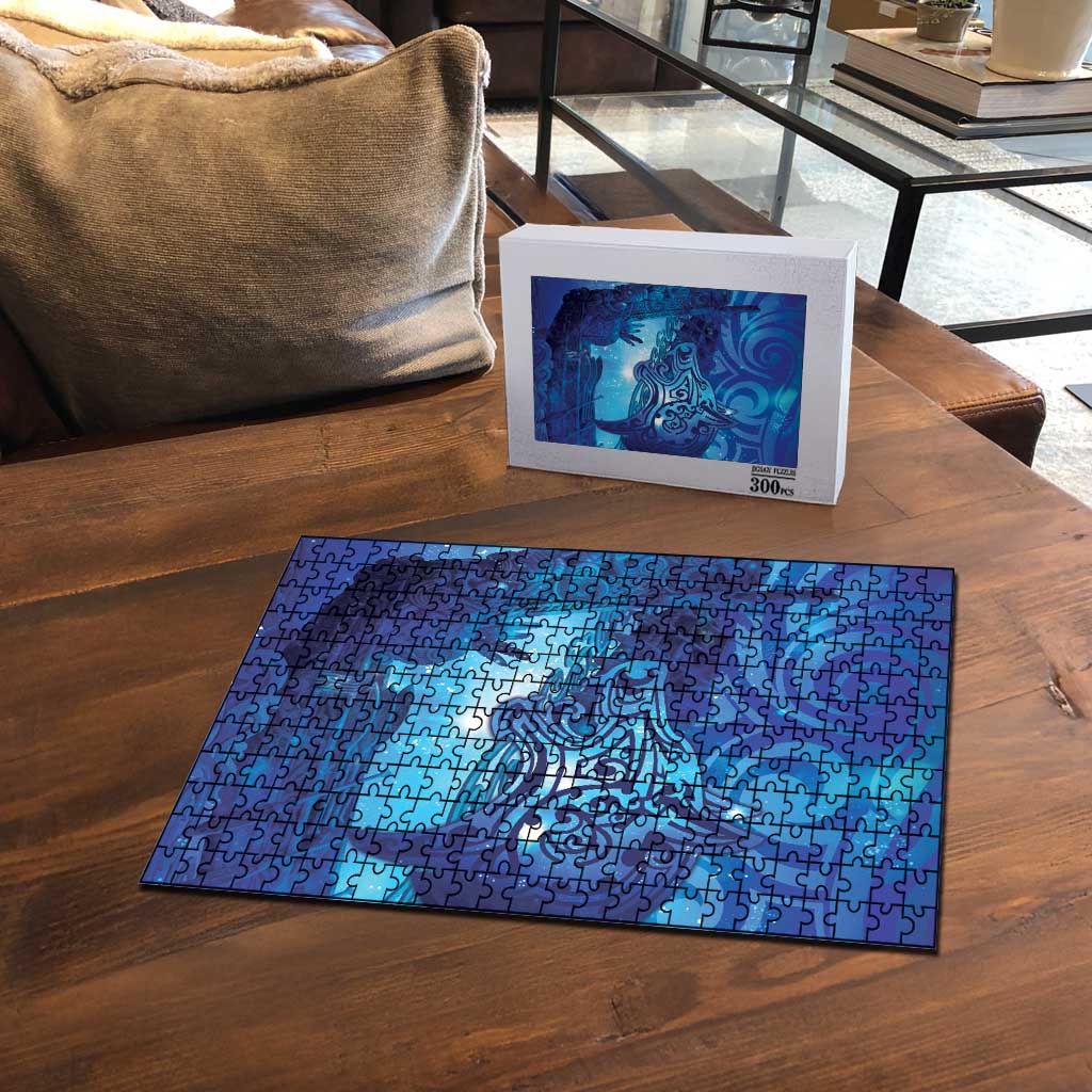 Kuri New Zealand Matariki Puzzle Aotearoa Dog Waka Maori New Year Galaxy Vibes