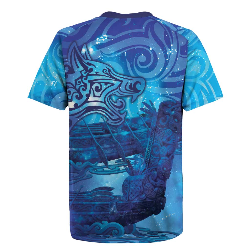 Kuri New Zealand Matariki Rugby Jersey Aotearoa Dog Waka Maori New Year Galaxy Vibes LT14 - Polynesian Pride