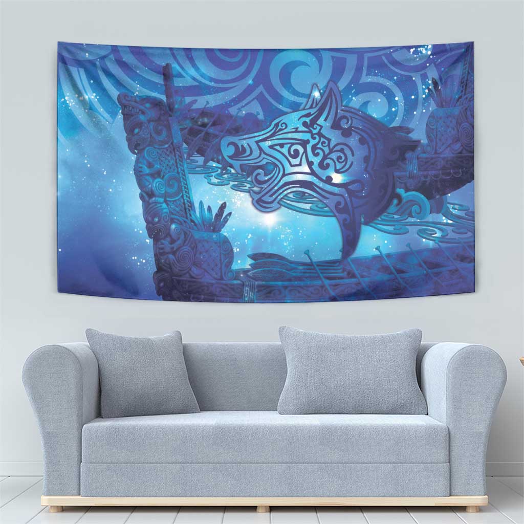 Kuri New Zealand Matariki Tapestry Aotearoa Dog Waka Maori New Year Galaxy Vibes