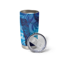 Kuri New Zealand Matariki Tumbler Cup Aotearoa Dog Waka Maori New Year Galaxy Vibes
