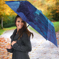 Kuri New Zealand Matariki Umbrella Aotearoa Dog Waka Maori New Year Galaxy Vibes