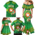 Personalized Manu'a Cession Day Family Matching Mermaid Dress and Hawaiian Shirt Tropical Flowers With Polynesian Pattern