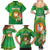 Personalized Manu'a Cession Day Family Matching Summer Maxi Dress and Hawaiian Shirt Tropical Flowers With Polynesian Pattern