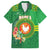 Personalized Manu'a Cession Day Family Matching Tank Maxi Dress and Hawaiian Shirt Tropical Flowers With Polynesian Pattern