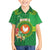 Personalized Manu'a Cession Day Family Matching Tank Maxi Dress and Hawaiian Shirt Tropical Flowers With Polynesian Pattern