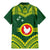 Manu'a Flag Day Family Matching Mermaid Dress and Hawaiian Shirt Polynesian Pattern National Color Proud