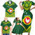 Manu'a Flag Day Family Matching Short Sleeve Bodycon Dress and Hawaiian Shirt Polynesian Pattern National Color Proud