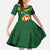 Manu'a Flag Day Family Matching Tank Maxi Dress and Hawaiian Shirt Polynesian Pattern National Color Proud