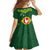 Manu'a Flag Day Family Matching Tank Maxi Dress and Hawaiian Shirt Polynesian Pattern National Color Proud