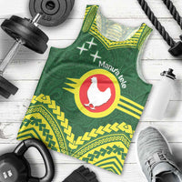 Manu'a Flag Day Men Tank Top Polynesian Pattern National Color Proud LT14 - Polynesian Pride
