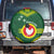 Manu'a Flag Day Spare Tire Cover Polynesian Pattern National Color Proud