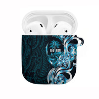 Asut Guam Chamorro AirPods Case Guahan Seal Tattoo LT14 Blue - Polynesian Pride
