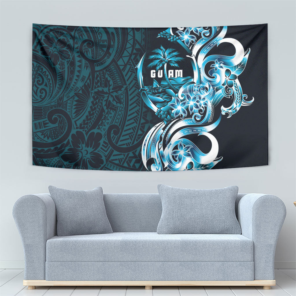 Asut Guam Chamorro Tapestry Guahan Seal Tattoo LT14 - Polynesian Pride