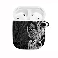 Attelong Guam Chamorro AirPods Case Guahan Seal Tattoo LT14 Black - Polynesian Pride