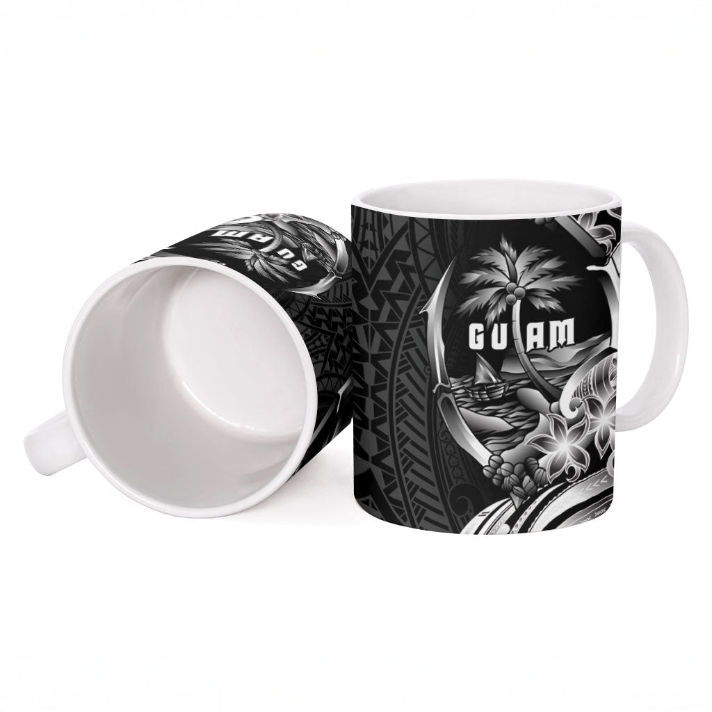 Attelong Guam Chamorro Ceramic Mug Guahan Seal Tattoo LT14 - Polynesian Pride