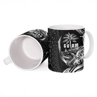 Attelong Guam Chamorro Ceramic Mug Guahan Seal Tattoo LT14 - Polynesian Pride