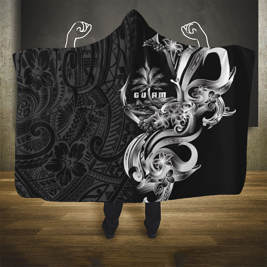 Attelong Guam Chamorro Hooded Blanket Guahan Seal Tattoo LT14 - Polynesian Pride