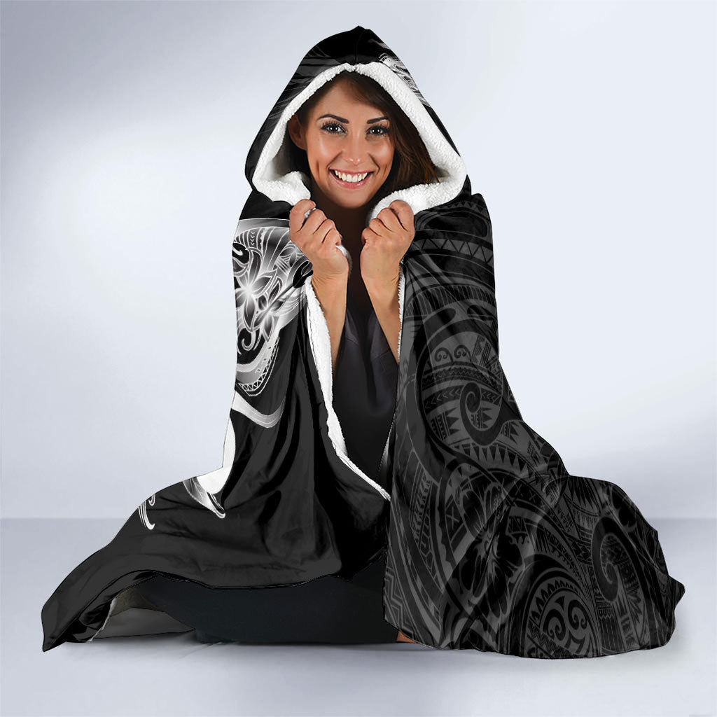Attelong Guam Chamorro Hooded Blanket Guahan Seal Tattoo LT14 - Polynesian Pride