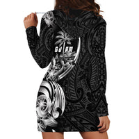 Attelong Guam Chamorro Hoodie Dress Guahan Seal Tattoo LT14 - Polynesian Pride