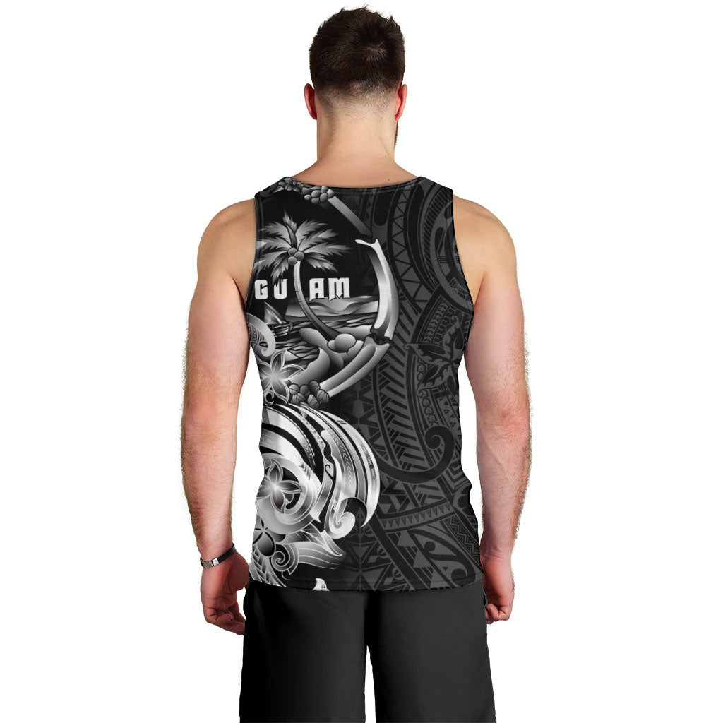 Attelong Guam Chamorro Men Tank Top Guahan Seal Tattoo LT14 - Polynesian Pride