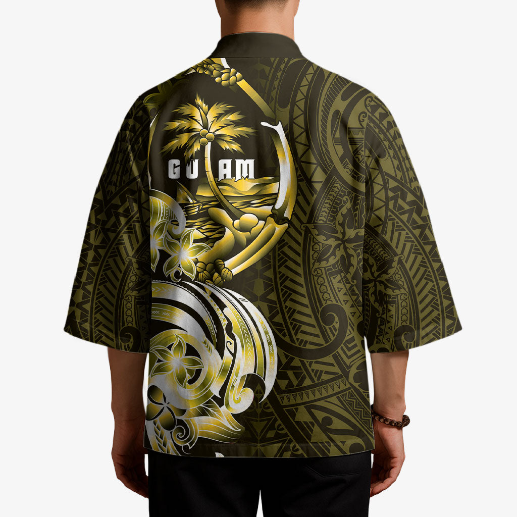 Amariyu Guam Chamorro Kimono Guahan Seal Tattoo LT14 - Polynesian Pride