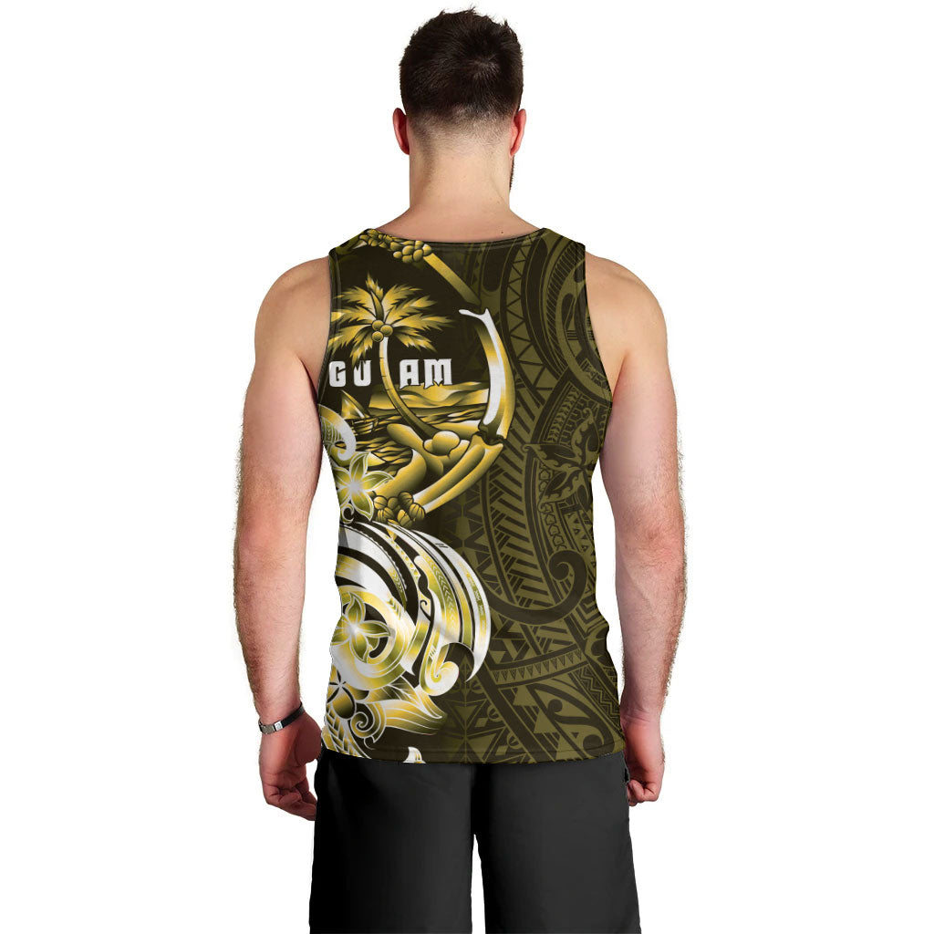 Amariyu Guam Chamorro Men Tank Top Guahan Seal Tattoo LT14 - Polynesian Pride