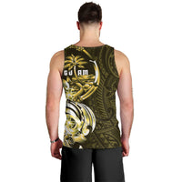 Amariyu Guam Chamorro Men Tank Top Guahan Seal Tattoo LT14 - Polynesian Pride