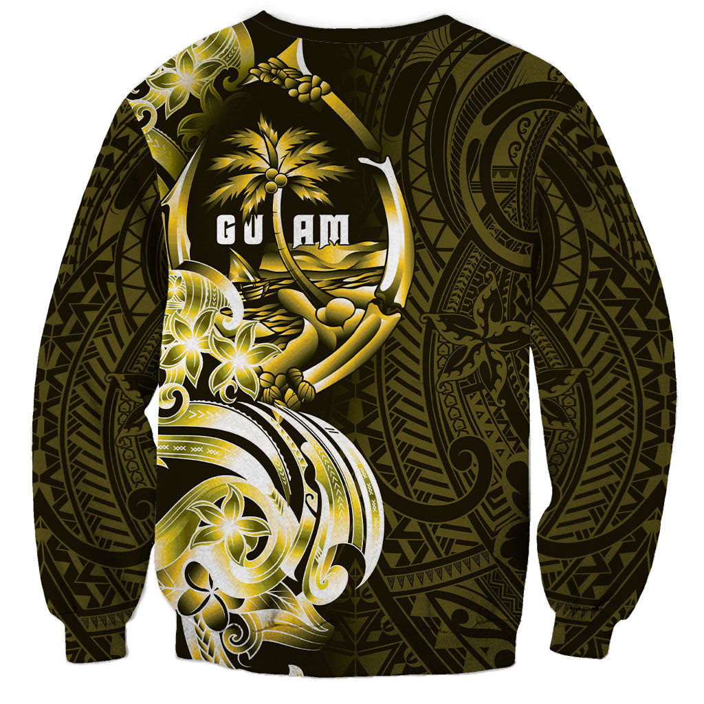 Amariyu Guam Chamorro Sweatshirt Guahan Seal Tattoo LT14 - Polynesian Pride