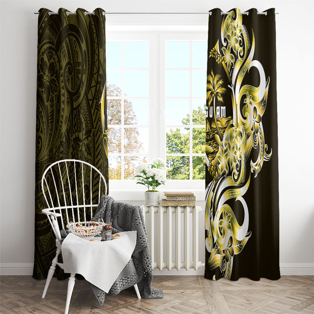 Amariyu Guam Chamorro Window Curtain Guahan Seal Tattoo LT14 - Polynesian Pride