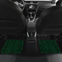 Betde Guam Chamorro Car Mats Guahan Seal Tattoo LT14 Set 2pcs - Back Green - Polynesian Pride
