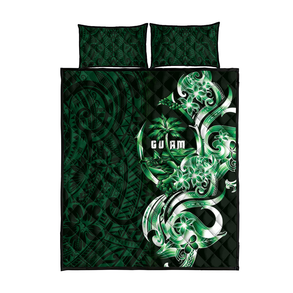 Betde Guam Chamorro Quilt Bed Set Guahan Seal Tattoo LT14 - Polynesian Pride