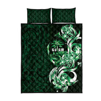 Betde Guam Chamorro Quilt Bed Set Guahan Seal Tattoo LT14 - Polynesian Pride