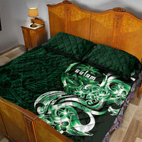 Betde Guam Chamorro Quilt Bed Set Guahan Seal Tattoo LT14 - Polynesian Pride