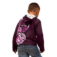Kulot Di Rosa Guam Chamorro Kid Hoodie Guahan Seal Tattoo LT14 - Polynesian Pride