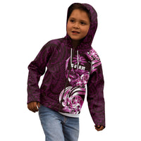 Kulot Di Rosa Guam Chamorro Kid Hoodie Guahan Seal Tattoo LT14 - Polynesian Pride