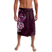 Kulot Di Rosa Guam Chamorro Lavalava Guahan Seal Tattoo LT14 Pink - Polynesian Pride
