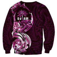 Kulot Di Rosa Guam Chamorro Sweatshirt Guahan Seal Tattoo LT14 - Polynesian Pride