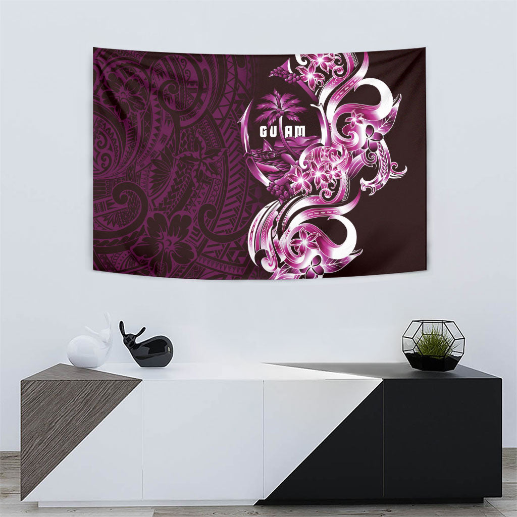 Kulot Di Rosa Guam Chamorro Tapestry Guahan Seal Tattoo LT14 - Polynesian Pride