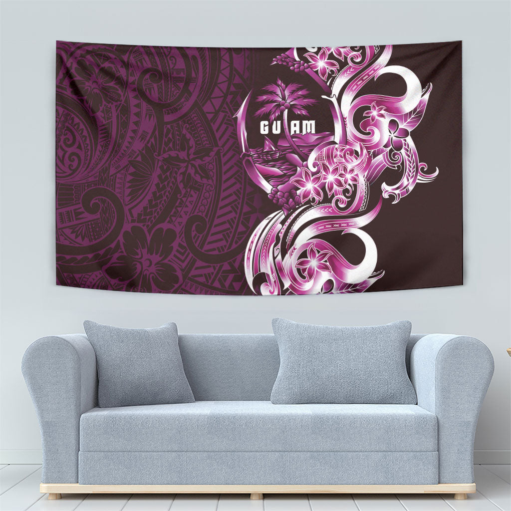 Kulot Di Rosa Guam Chamorro Tapestry Guahan Seal Tattoo LT14 - Polynesian Pride