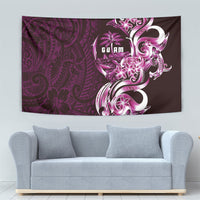 Kulot Di Rosa Guam Chamorro Tapestry Guahan Seal Tattoo LT14 - Polynesian Pride