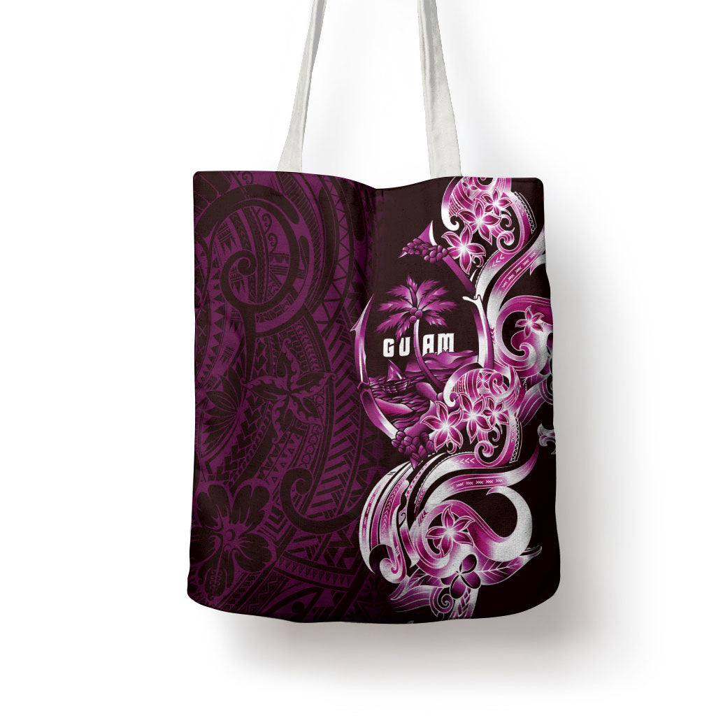 Kulot Di Rosa Guam Chamorro Tote Bag Guahan Seal Tattoo LT14 - Polynesian Pride